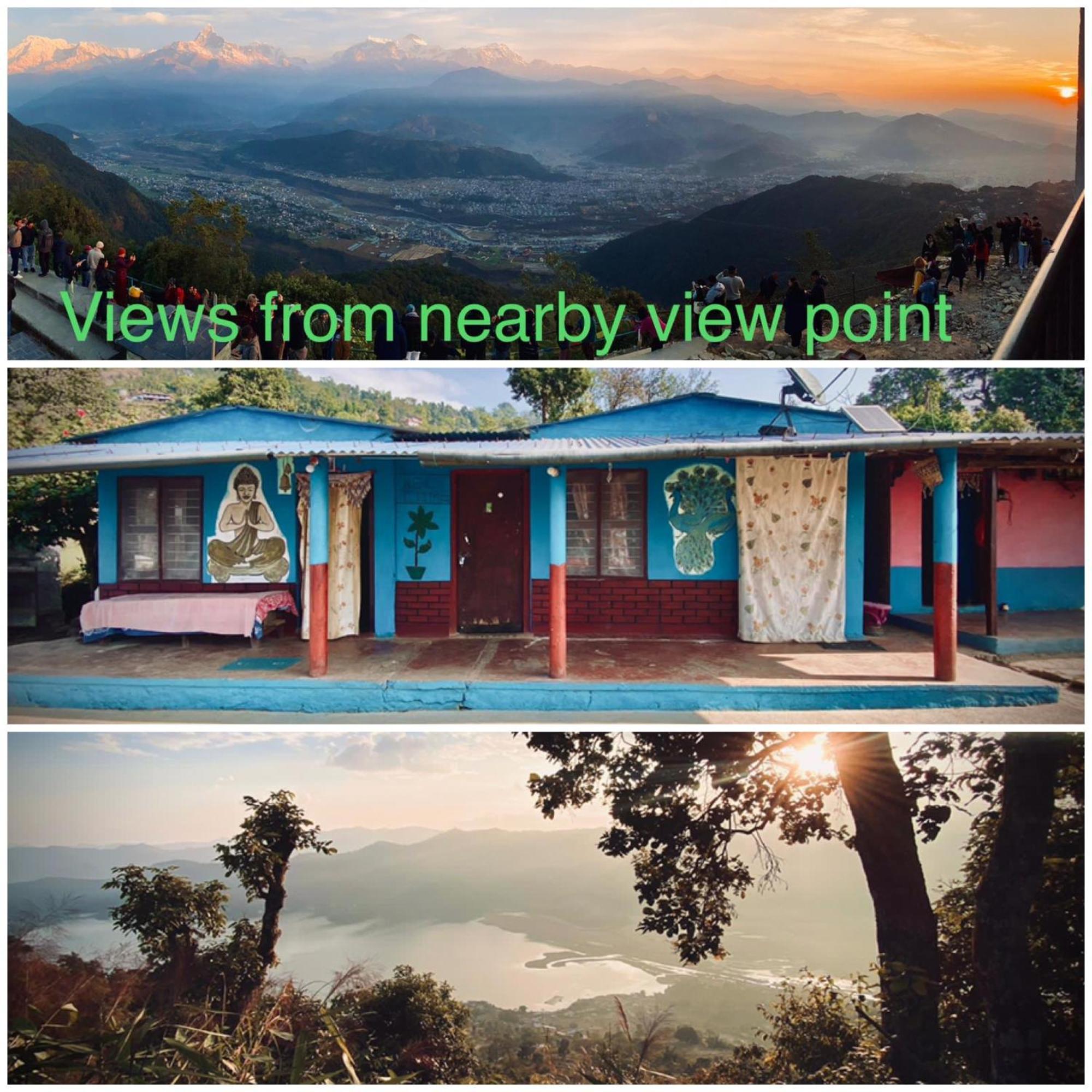 Hom'S Homestay & Farmstay Sarangkot Pokhara Esterno foto